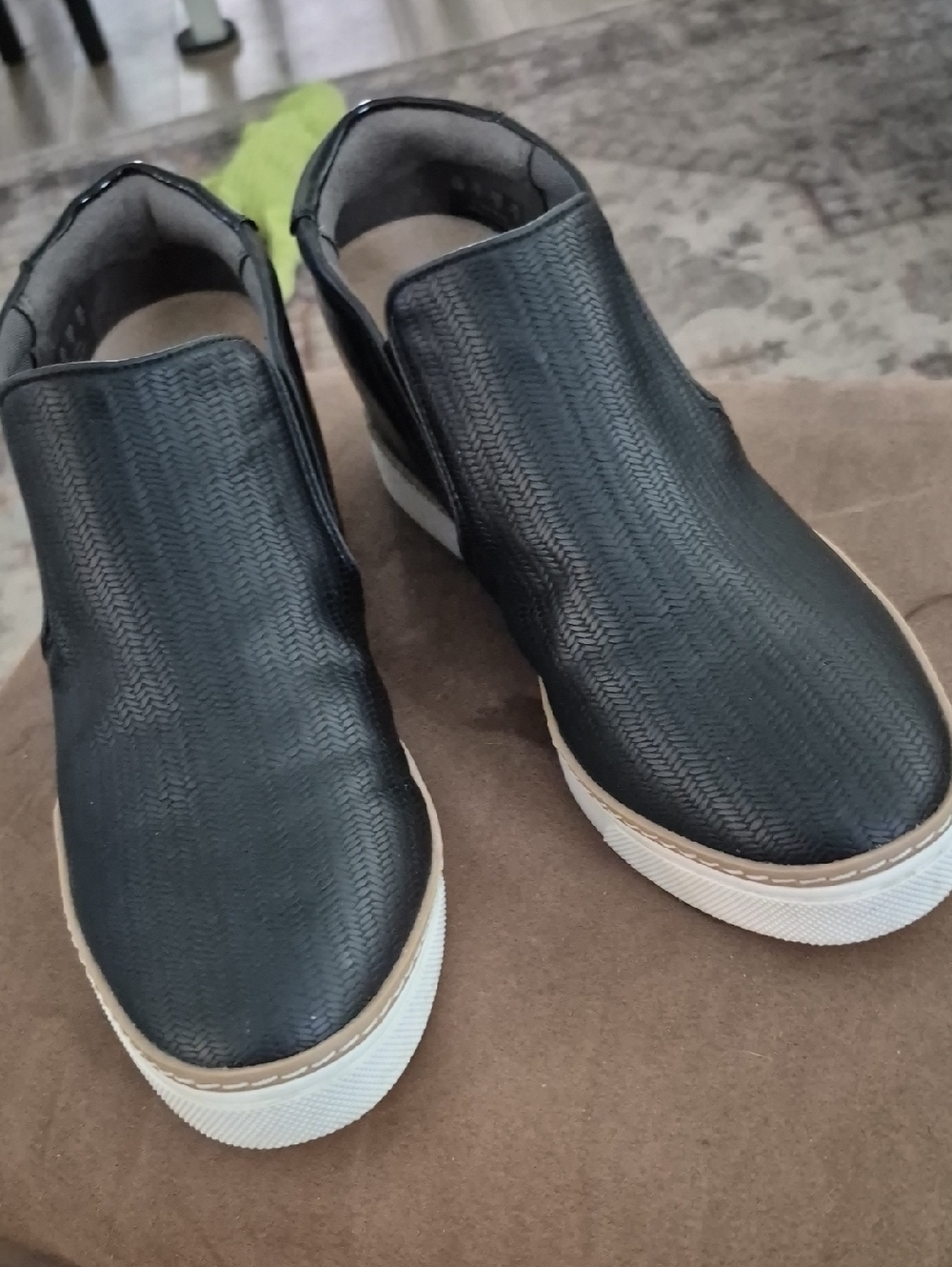 Dr Scholl's Black Wedge Shoes 8.5